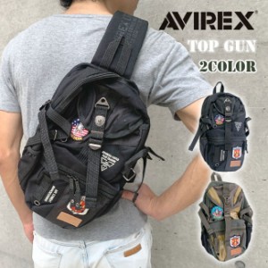 AVIREX アビレックス ボディバッグ ワンショルダー トップガン メンズ