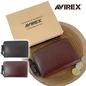 財布 AVIREX アビレックス ミニ財布 ウォレット カードケース