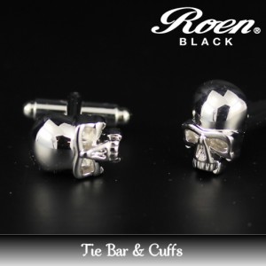 Roen BLACK ロエンブラック アクセサリー カフス 2pcs/1セット シルバーカラー スカル ギフト プレ 