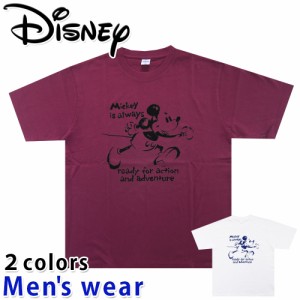 ★メール便送料無料★ ディズニー 半袖 Tシャツ メンズ 3277-4505A ミッキー マウス Disney グッズ
