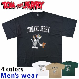 ★メール便送料無料★ トムとジェリー 半袖 Tシャツ メンズ T23-100B ワーナー グッズ アニメ ネコ ネズミ