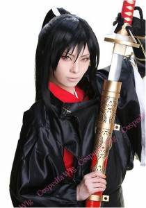 刀剣乱舞 太郎太刀 風 ウィッグ　キャラウィッグ　コスプレウィッグ　フルウィッグ　コスプレ　耐熱