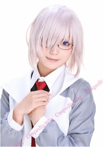 Fate/Grand Order　マシュ 風 ウィッグ　キャラウィッグ　コスプレウィッグ　フルウィッグ　コスプレ　耐熱