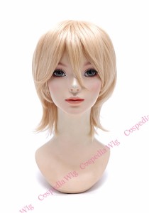 【即納】アレンジショート　ミルクティー　ショート コスプレウィッグ コスプレ ウィッグ wig コスウィッグ 耐熱 ハロウィン