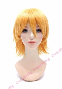 【即納】アレンジショート　キャロット　ショート コスプレウィッグ コスプレ ウィッグ wig コスウィッグ 耐熱 ハロウィン