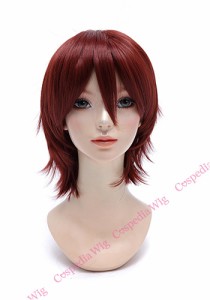 【即納】アレンジショート　チョコレートレンガ　ショート コスプレウィッグ コスプレ ウィッグ wig コスウィッグ 耐熱 ハロウィン