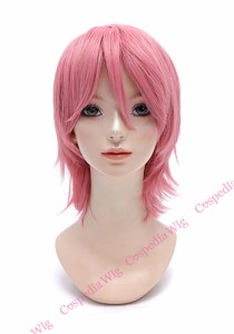 【即納】アレンジショート　ピンク　ショート コスプレウィッグ コスプレ ウィッグ wig コスウィッグ 耐熱
