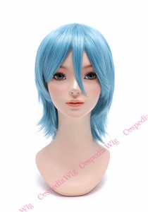 【即納】アレンジショート　アクアグレイ　ショート コスプレウィッグ コスプレ ウィッグ wig コスウィッグ 耐熱