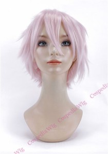 【即納】ツンツンショート　チェリーブロッサム　ショート コスプレウィッグ コスプレ ウィッグ wig コスウィッグ 耐熱 ハロウィン