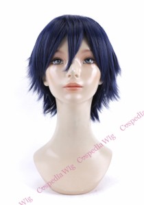 【即納】レイヤーショート　ブルーブラック　ショート コスプレウィッグ コスプレ ウィッグ wig コスウィッグ 耐熱 ハロウィン