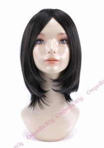 【即納】シンプルボブ　ナチュラルブラック　ボブ コスプレウィッグ コスプレ ウィッグ wig コスウィッグ 耐熱 ハロウィン