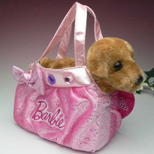 ぬいぐるみ 犬 トイプードル プードル Barbie バービー Fancy Pals ファンシーパルズ バッグ キッズ 子供 女の子ぬいぐるみ プレゼント