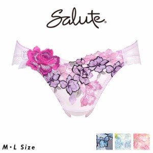 15%OFF サルート Salute ワコール Wacoal ペア ショーツ レギュラー スタンダード パンティ パンツ 下着 MLサイズ 花柄 フラワー柄 06シ