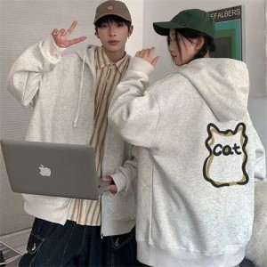 ペアルック パーカー アウター ブランド ペアルック カップル お揃い 服 レディース おしゃれ 春 カップル ペアルックパーカー 大きいサ