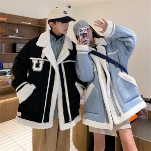 ペアルック パーカー アウター ブランド ペアルック カップル お揃い 服 レディース おしゃれ 春 カップル ペアルックトレーナー 大きい