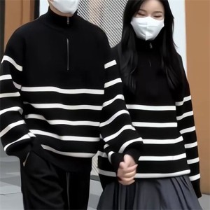 ペアルック セーター レディース ニット おしゃれ 冬 ペアルック カップル お揃い 服 トップス セーター メンズ xl 大きいサイズ プレゼ