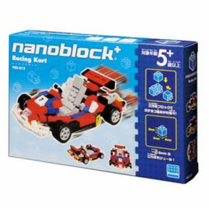 ナノブロックプラス PBS-012 レーシングカート nanoblock+ nanoブロック おもちゃ 知育玩具