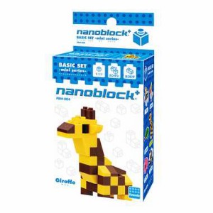 ナノブロックプラス PBM-004 キリン nanoblock+ nanoブロック おもちゃ 知育玩具