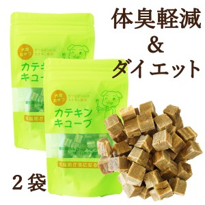 ドッグフード お試しセット 犬用おやつ カテキンキューブ 100g 2袋セット 国産 1000円ポッキリ