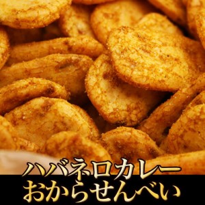 ダイエット食品 満腹 置き換え お菓子 スイーツ ハバネロ カレー おから 煎餅 大容量 おから せんべい 煎餅 激辛 辛い 唐辛子 チップス