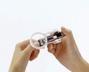 メール便送料無料 爪切り 匠の技 ルーペ付きつめきり 巾着付き 日本製 高級 拡大鏡 虫眼鏡 ツメ切り つめ切り G−1004 ポイント消化