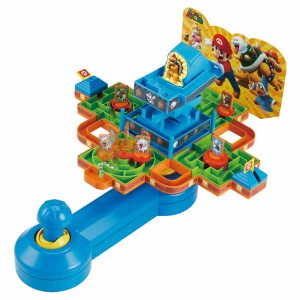 スーパーマリオ おもちゃ 大迷路ゲームDX ピーチ姫と5つの迷宮！ クッパ城の最上階を目指せ 電池不要 集中力 思考力 手先の器用さを遊び