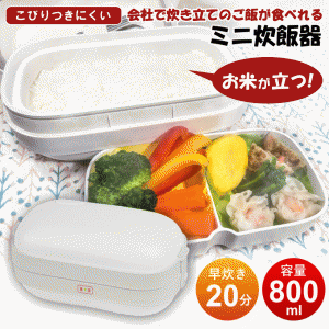 【ポイント10倍】弁当箱 保温 電気 2段 保温弁当箱 炊飯器 箸付き スプーン付き 二段 大容量 加熱式 弁当箱炊飯器 保温ジャー 弁当 箱 ラ