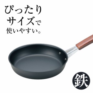 鉄 目玉焼き フライパン 日本製 85100 鉄分補給 鉄製 鉄フライパン ぴったりサイズ ミニ 小型 小さめ 目玉焼 ガス火専用