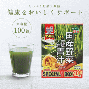 青汁 国産 野菜 大麦若葉 乳酸菌 大容量 100包 ケール 甘くない 乳酸菌入り 大麦若葉青汁 国産青汁 乳酸菌青汁 野菜青汁 青汁送料無料 青