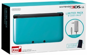 Nintendo 3DS LL リミテッドパック ターコイズXブラック《メーカー生産終了》【中古】