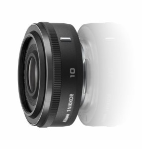 Nikon 単焦点レンズ 1 NIKKOR 10mm f/2.8 ブラック ニコンCXフォーマット専用【中古】