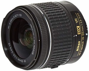 Nikon 標準ズームレンズ AF-P DX NIKKOR 18-55mm f/3.5-5.6G VR ニコンDXフォーマット専用【中古】