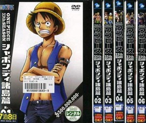 ONE PIECE ワンピース《レンタル落ち／ケース無し》全6巻[DVDセット]【中古】