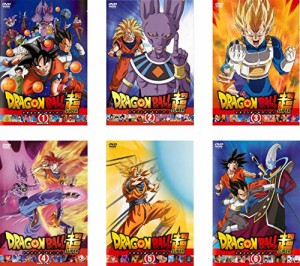 ドラゴンボール超 破壊神ビルス編《レンタル落ち／ケース無し》全6巻[DVDセット]【中古】