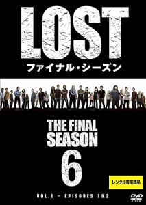 LOST ファイナル・シーズン 6 《レンタル落ち／ケース無し》(全9巻  [DVD]【中古】