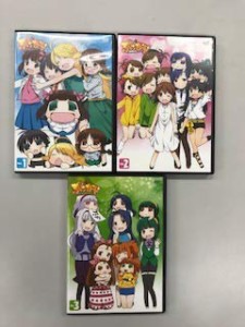 ぷちます！ プチ・アイドルマスター《レンタル落ち／ケース無し》全3巻【中古】