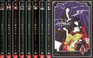 TVアニメーション xxxHOLiC 《レンタル落ち／ケース無し》 全8巻 [DVD]【中古】