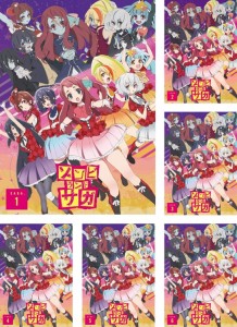 ゾンビランドサガ 《 DVD／レンタル落ち／ケース無し 》 全6巻【中古】