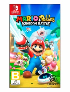 アクション・ファイティングゲーム SW Mario+Rabbids Kingdom Battleマリオ+ラビッツ キングダムバトル  Switch【中古】