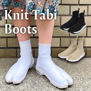 ニット足袋ブーツ Knit Tabi Boots KnitTB 疲れにくい 足袋シューズ 外反母趾 予防 ショートブーツ 足袋 たび タビ ニット メンズ レディ