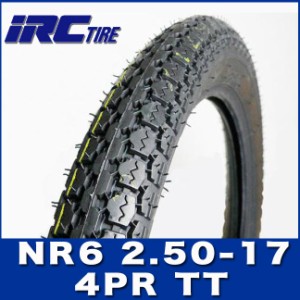 IRC製 タイヤ NR6 2.50-17 4PR TT スーパーカブ50 スーパーカブ70 スーパーカブ100 プレスカブ50