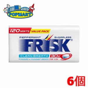 クラシエ　フリスク27g（FRISK）120粒　ペパーミント  6個セット