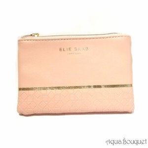 エリー サーブ サーモンピンク ミニ ポーチ ELIE SAAB ROSE MINI POUCH [ノベルティ] 化粧 ブランド