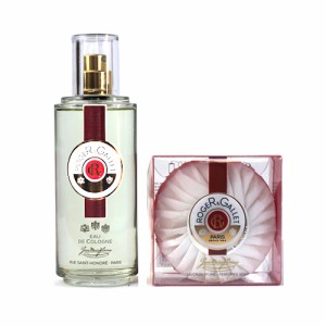 ロジェガレ ジャンマリファリナ ギフトセット（オーデコロン 100ml＆ パフューム ソープ 石鹸 100g） ROGER＆GALLET JEAN MARIE FARINA P