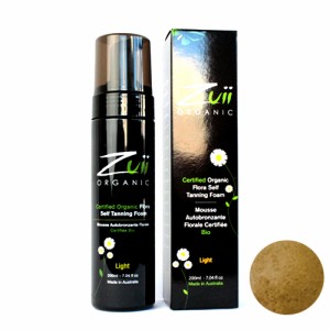 ズイ オーガニック フローラ  セルフタンニングフォーム ＃ライト  200ml Zuii ORGANIC FLORA SELF TANNING FOAM LIGHT