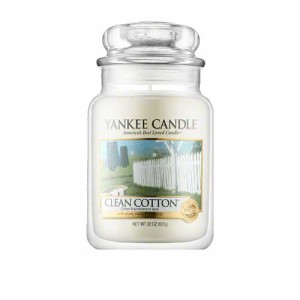 ヤンキー キャンドル クリーン コットン ジャーＬ ハウスウォーマー YANKEE CANDLE CLEAN COTTON HOUSEWARMER