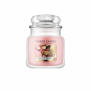 ヤンキー キャンドル フレッシュ カット ローズ ジャーＭ ハウスウォーマー YANKEE CANDLE FRESH CUT ROSES HOUSEWARMER