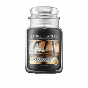 ヤンキー キャンドル ブラック ココナッツ ジャーＬ ハウスウォーマー YANKEE CANDLE BLACK COCONUT HOUSEWARMER