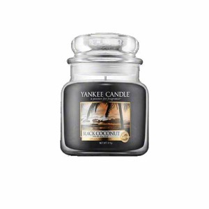 ヤンキー キャンドル ブラック ココナッツ ジャーＭ ハウスウォーマー YANKEE CANDLE BLACK COCONUT HOUSEWARMER