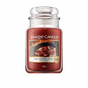 ヤンキー キャンドル クリスプ キャンプファイヤー アップル ジャーＬ ハウスウォーマー YANKEE CANDLE CRISP CAMPFIRE APPLES HOUSEWARM